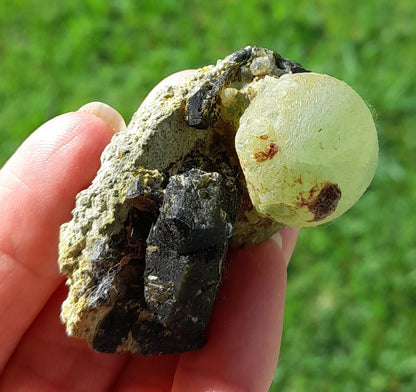 Epidote - with Prehnite