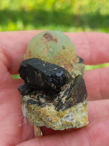 Epidote - with Prehnite