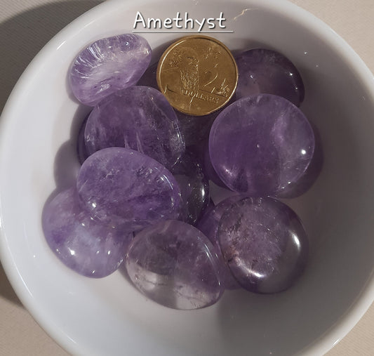 Amethyst - Flat Stones