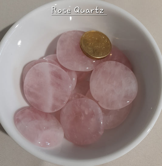 Quartz - Rose - Flat Stones