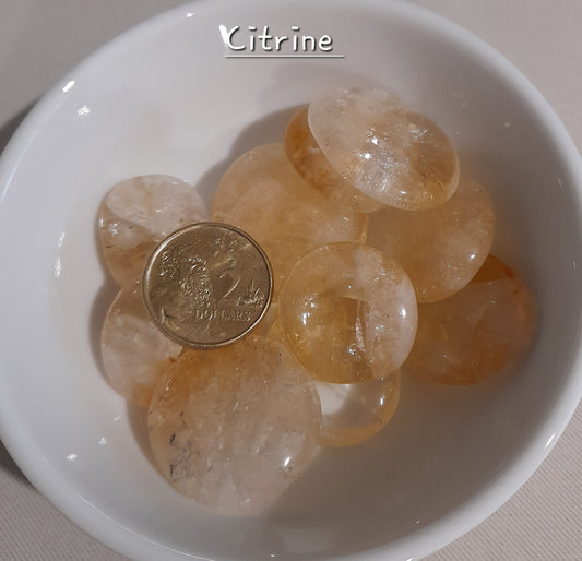 Citrine - Flat Stones