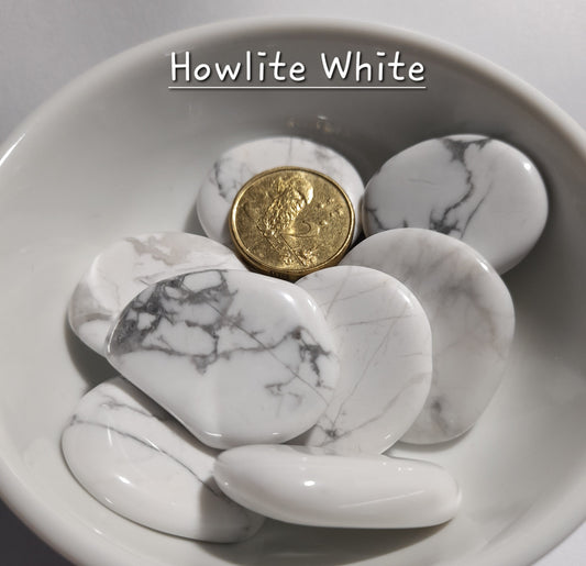 Howlite - Flat Stones